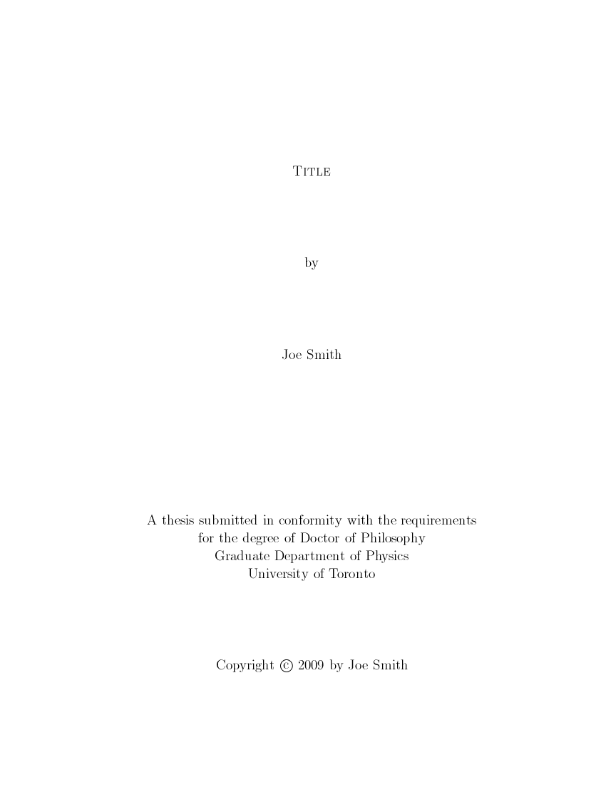 Example of a title page for the ut-thesis layout.
