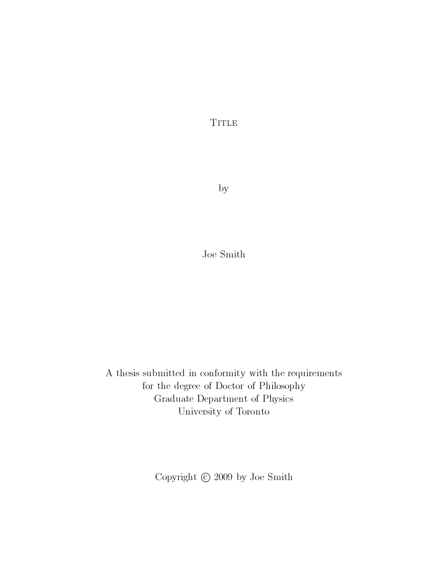 lyx title page